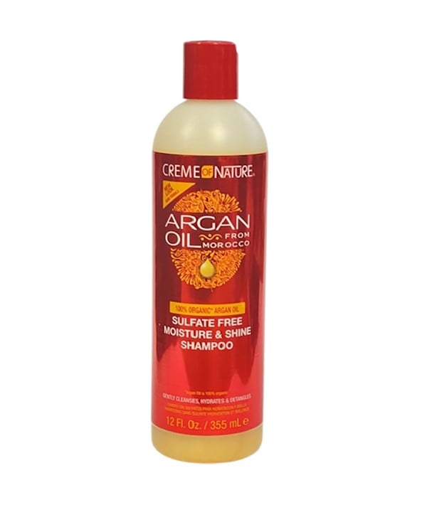 CREME OF NATURE ARGAN OIL MOISTURE & SHINE SHAMPOO 