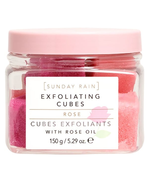 ROSE EXFOLIATING CUBES 