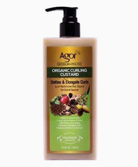 ORGANIC CURLING CUSTARD DEFINE AND ELONGATE CURLS 