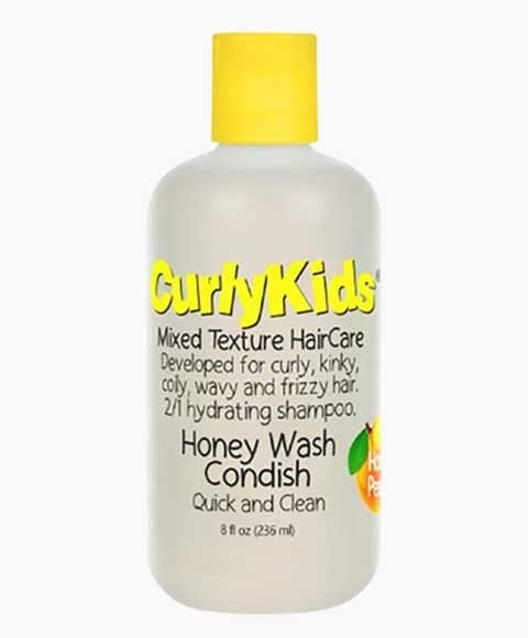 CURLY KIDS HONEY WASH CONDISH QUICK AND CLEAN 