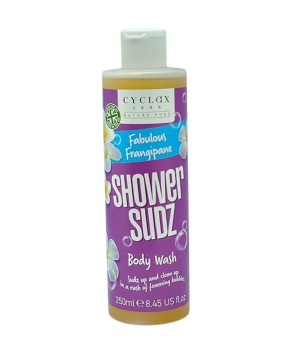 CYCLAX FABULOUS FRANGIPANE SHOWER SUDZ BODY WASH 