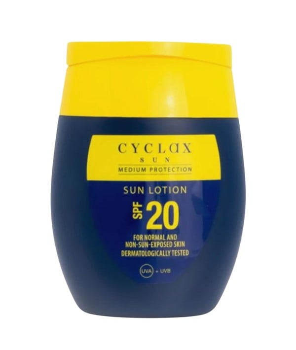 CYCLAX MEDIUM PROTECTION SUN LOTION 20 SPF 