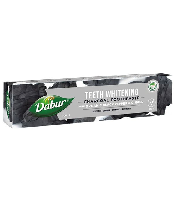 DABUR TEETH WHITENING CHARCOAL TOOTHPASTE 