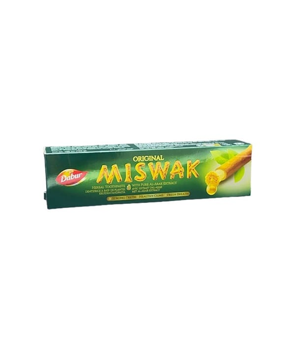 DABUR ORIGINAL MISWAK HERBAL TOOTHPASTE WITH PURE MISWAK E