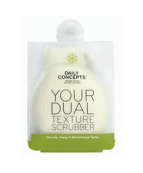 DAILY CONCEPTS YOUR DUAL TEXTURE SCRUBBER 