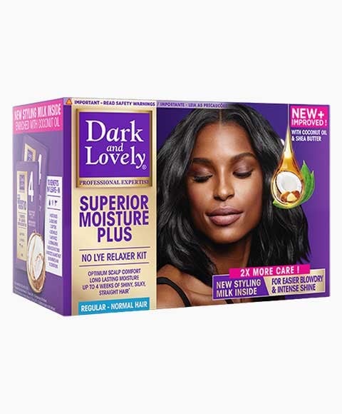 DARK AND LOVELY MOISTURE PLUS NO LYE RELAXER 