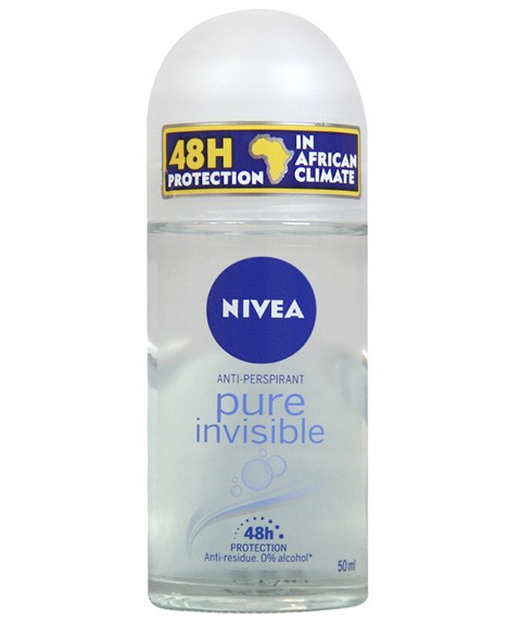 NIVEA PURE INVISIBLE DEODORANT ROLL ON 