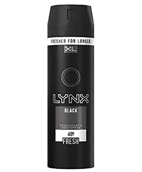 DEODORANT BODY SPRAY BLACK  