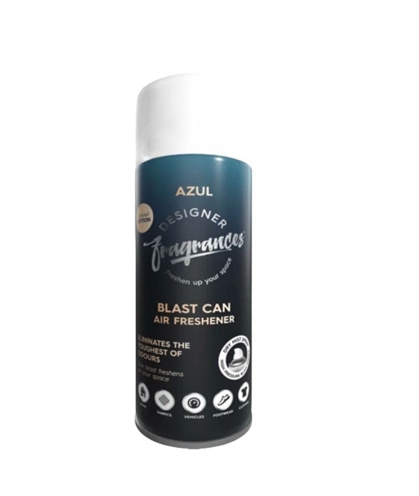 BLAST CAN AIR FRESHENER AND SANITISER AZUL