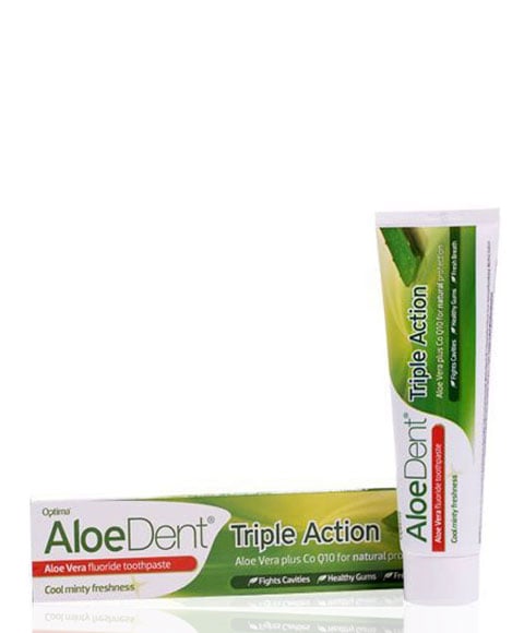 ALOEDENT TRIPLE ACTION FLUORIDE TOOTHPASTE 