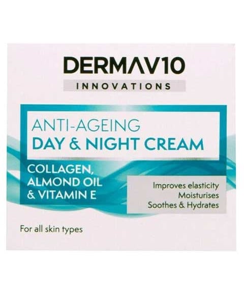 DERMA V10 ANTI AGEING DAY AND NIGHT CREAM 