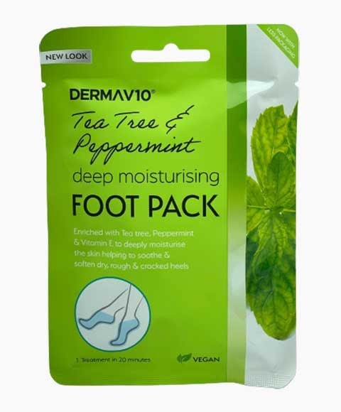 DERMAV10 TEA TREE AND PEPPERMINT DEEP MOISTURISING FOOT PA
