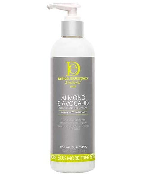 DESIGN ESSENTIALS NATURAL ALMOND AND AVOCADO DETANGLING LE