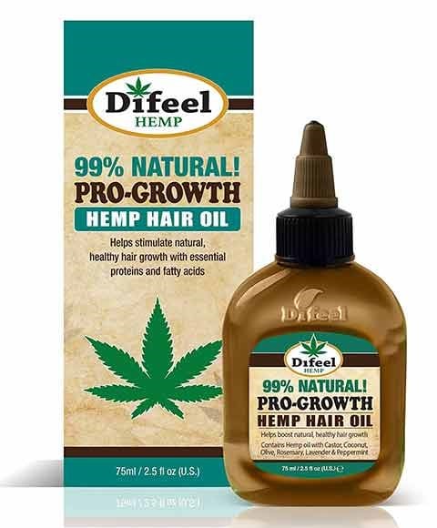 DIFEEL 99 PERCENT NATURAL PRO GROWTH HEMP HAIR OIL 