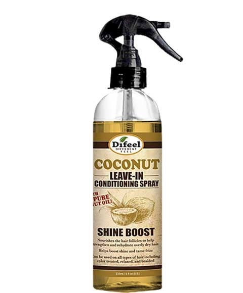 DIFEEL COCONUT SHINE BOOST LEAVE IN CONDITIONING SPRAY 