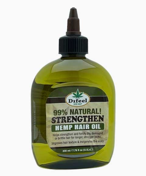 DIFEEL HEMP 99 PERCENT NATURAL STRENGTHEN HEMP HAIR OIL 