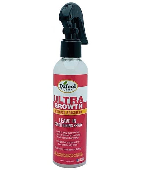 DIFEEL ULTRA GROWTH LEAVE IN CONDITIONING SPRAY WITH BASIL