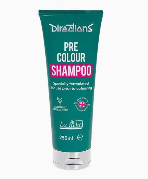 DIRECTIONS PRE COLOUR SHAMPOO NEW PACK 