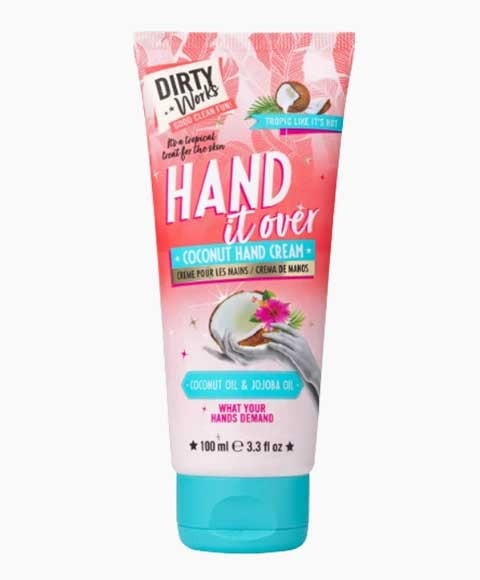 DIRTY WORKS HAND IT OVER COCONUT HAND CREAM 