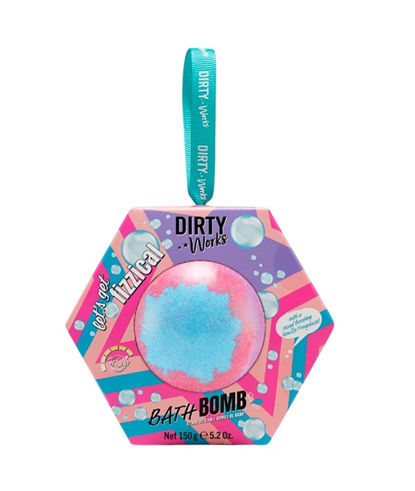 DIRTY WORKS LETS GET FIZZICAL BATH BOMB 