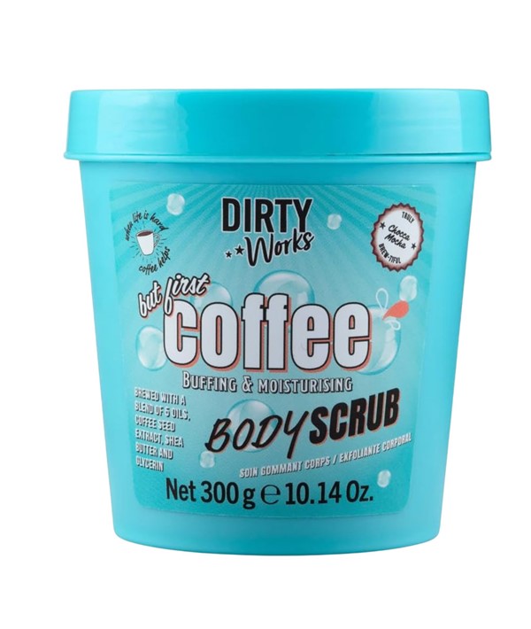 DIRTY WORKS BUT FIRST COFFEE BODY SCRUB 