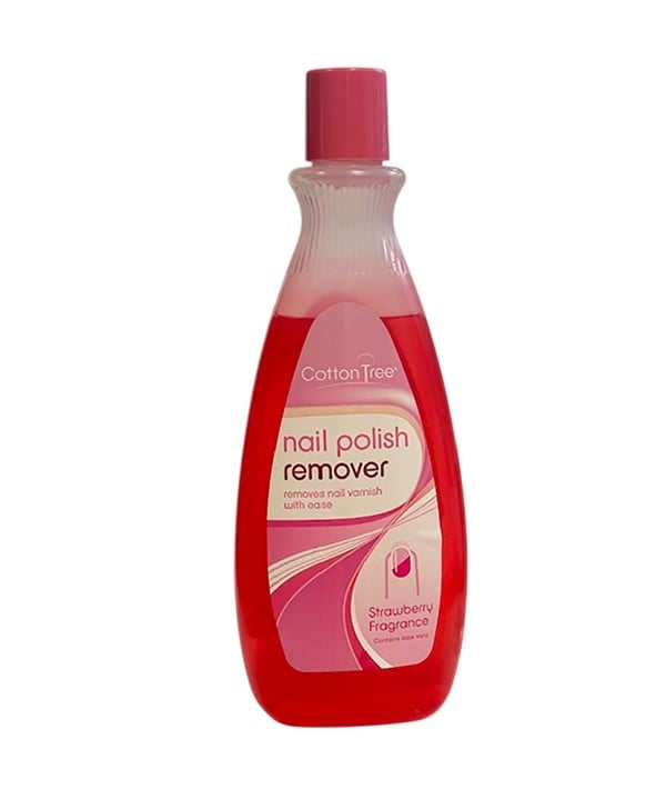 COTTON TREE NAIL POLISH REMOVER WITH STRAWBERRY FRAGRANCE