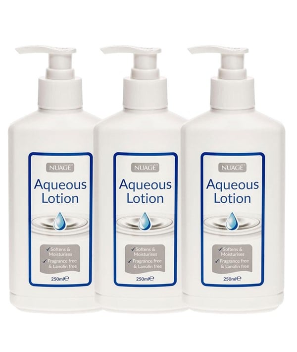 NUAGE MOISTURISING AQUEOUS LOTION PUMP DISPENSER 3 PACK 