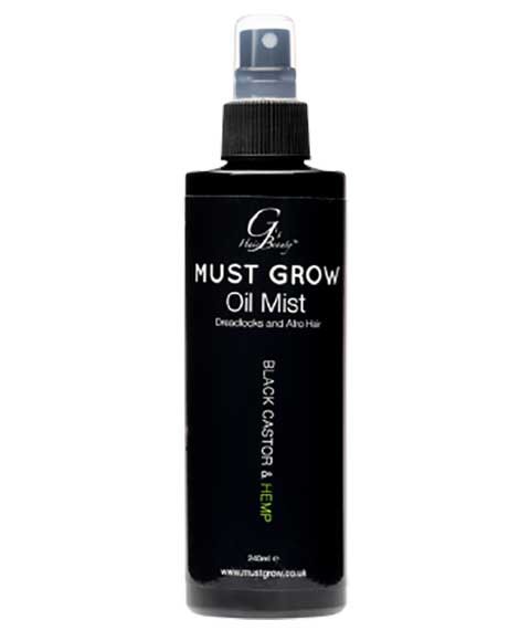 MUST GROW BLACK CASTOR AND HEMP OIL MIST 