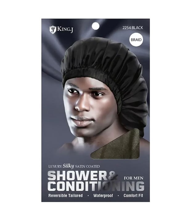 LUXURY SILKY SATIN COATED SHOWER AND CONDITIONING FOR MEN