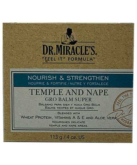 DR. MIRACLES TEMPLE N NAPE GRO BALM SUPER 