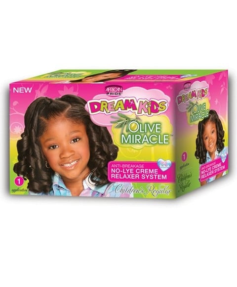 DREAM KIDS OLIVE MIRACLE NO LYE CREME RELAXER SYSTEM  