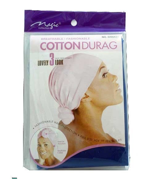 MAGIC COLLECTION BREATHABLE COTTON DURAG 