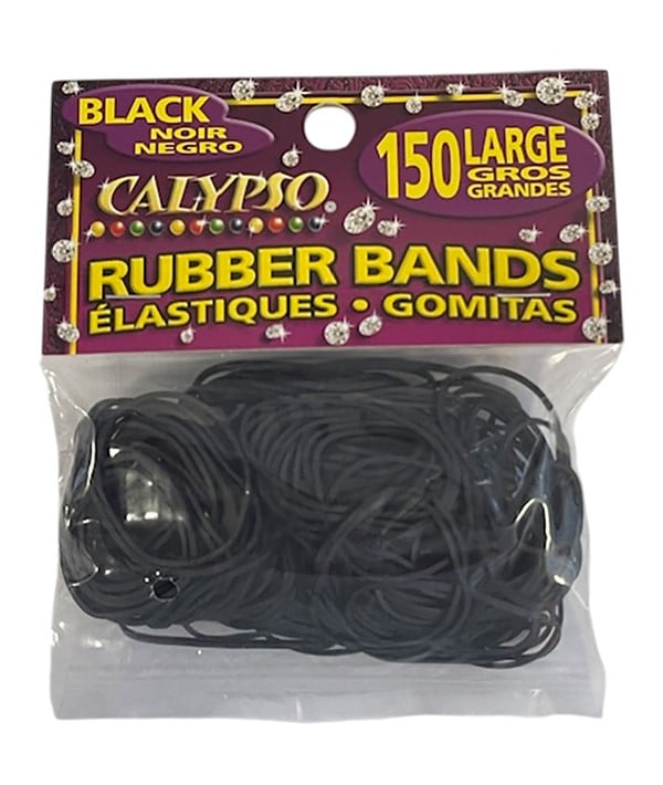 CALYPSO RUBBER BANDS BLACK 