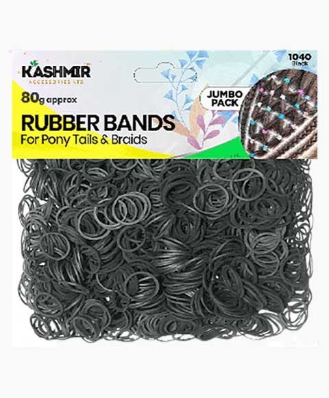 KASHMIR RUBBER BANDS 1040 BLACK 