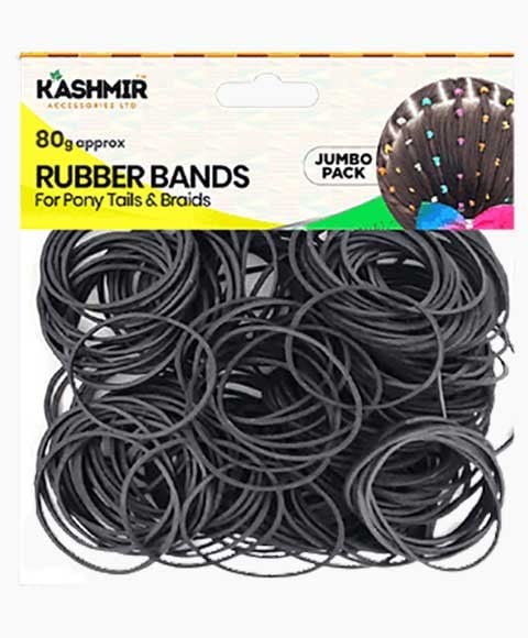 KASHMIR RUBBER BANDS 2041 BLACK 