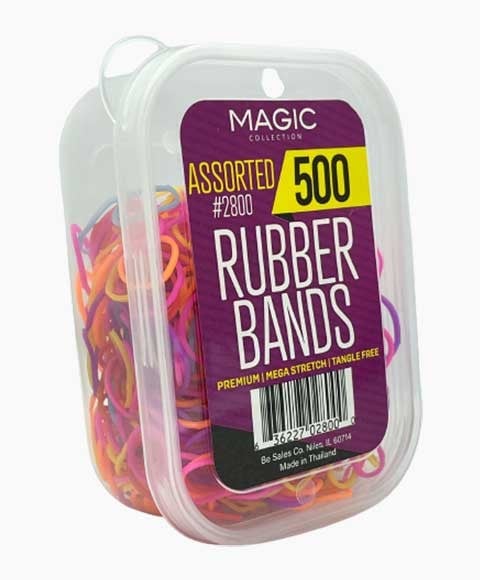 MAGIC COLLECTION RUBBER BANDS ASSORTED 