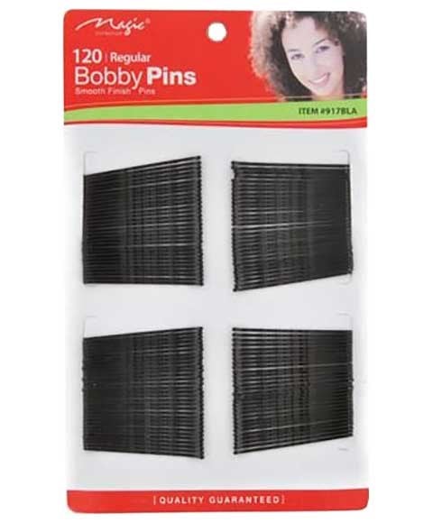 MAGIC COLLECTION BOBBY PINS 917BLA 