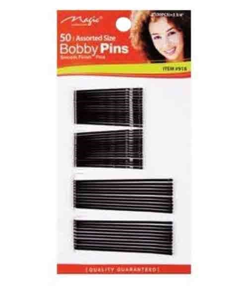 MAGIC COLLECTION BOBBY PINS 918BLA 
