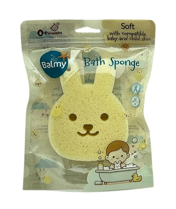 BABY BATH SPONGE RABBIT 