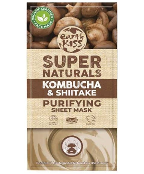 EARTH KISS SUPER NATURALS KOMBUCHA AND SHIITAKE PURIFYING