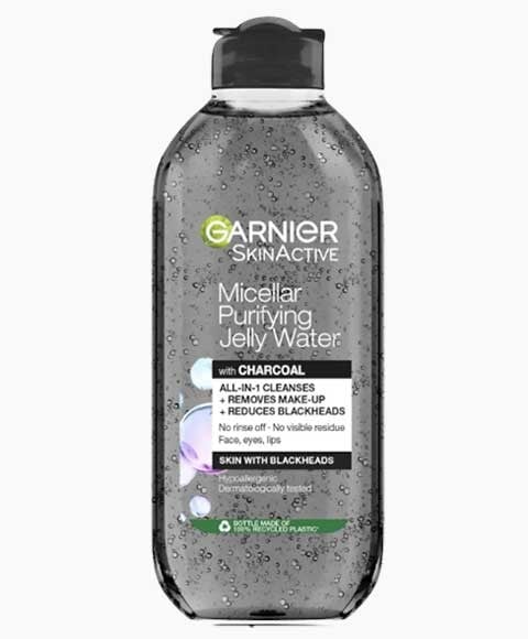SKIN ACTIVE MICELLAR PURIFYING CHARCOAL JELLY WATER 