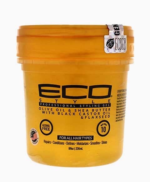 ECO STYLER GOLD OLIVE SHEA BUTTER BLACK CASTOR AND FLAXSEE