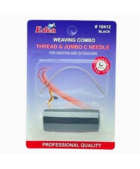 EDEN COLLECTION WEAVING COMBO THREAD AND JUMBO C NEEDLE 10