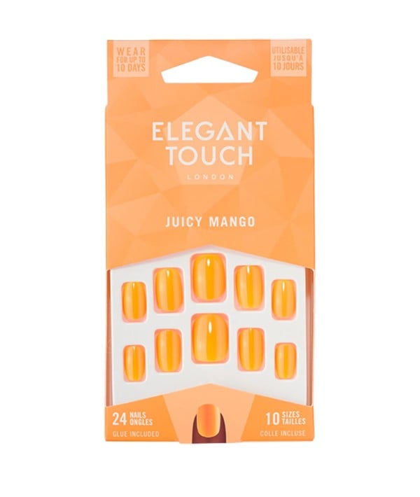 ELEGANT TOUCH JUICY MANGO NAIL WITH GLUE 