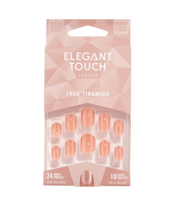 ELEGANT TOUCH TRUE TIRAMISU NAIL WITH GLUE 