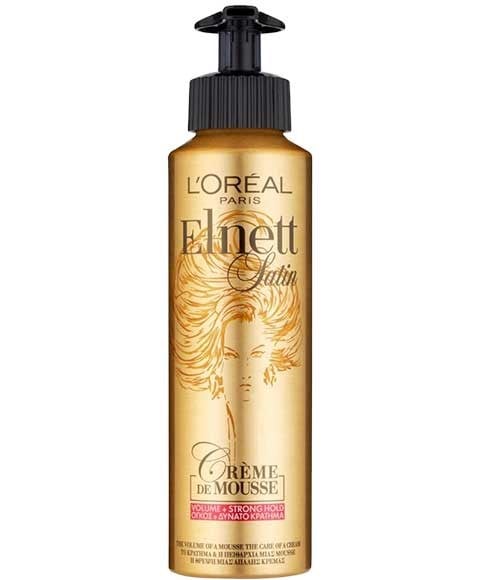 ELNETT SATIN VOLUME CREME DE MOUSSE 