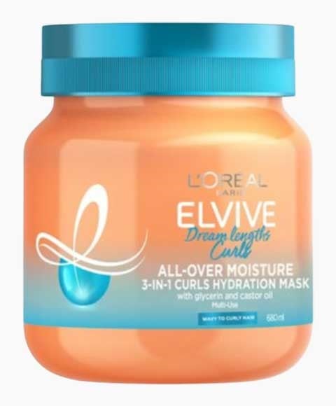 ELVIVE DREAM LENGTH CURLS ALL OVER MOISTURE HYDRATION MASK