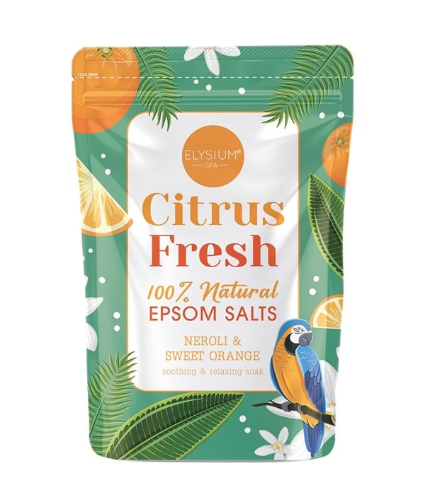 ELYSIUM SPA NEROLI AND SWEET ORANGE EPSOM SALTS 