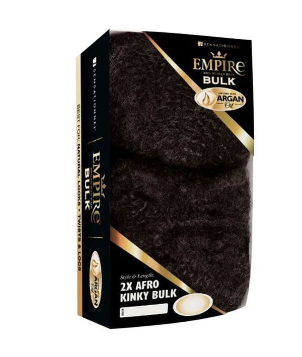 EMPIRE HUMAN HAIR 2X AFRO KINKY BULK 