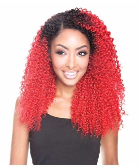ENCHANTRESS SYN BRAZILIAN OMBRE JERRY CURL WVG 3PCS 